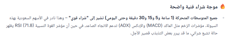 تحليل سهم إكسترا من WarrenAI 
