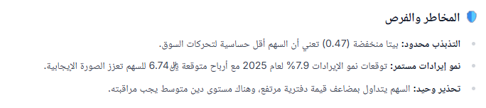تحليل سهم إكسترا من WarrenAI 