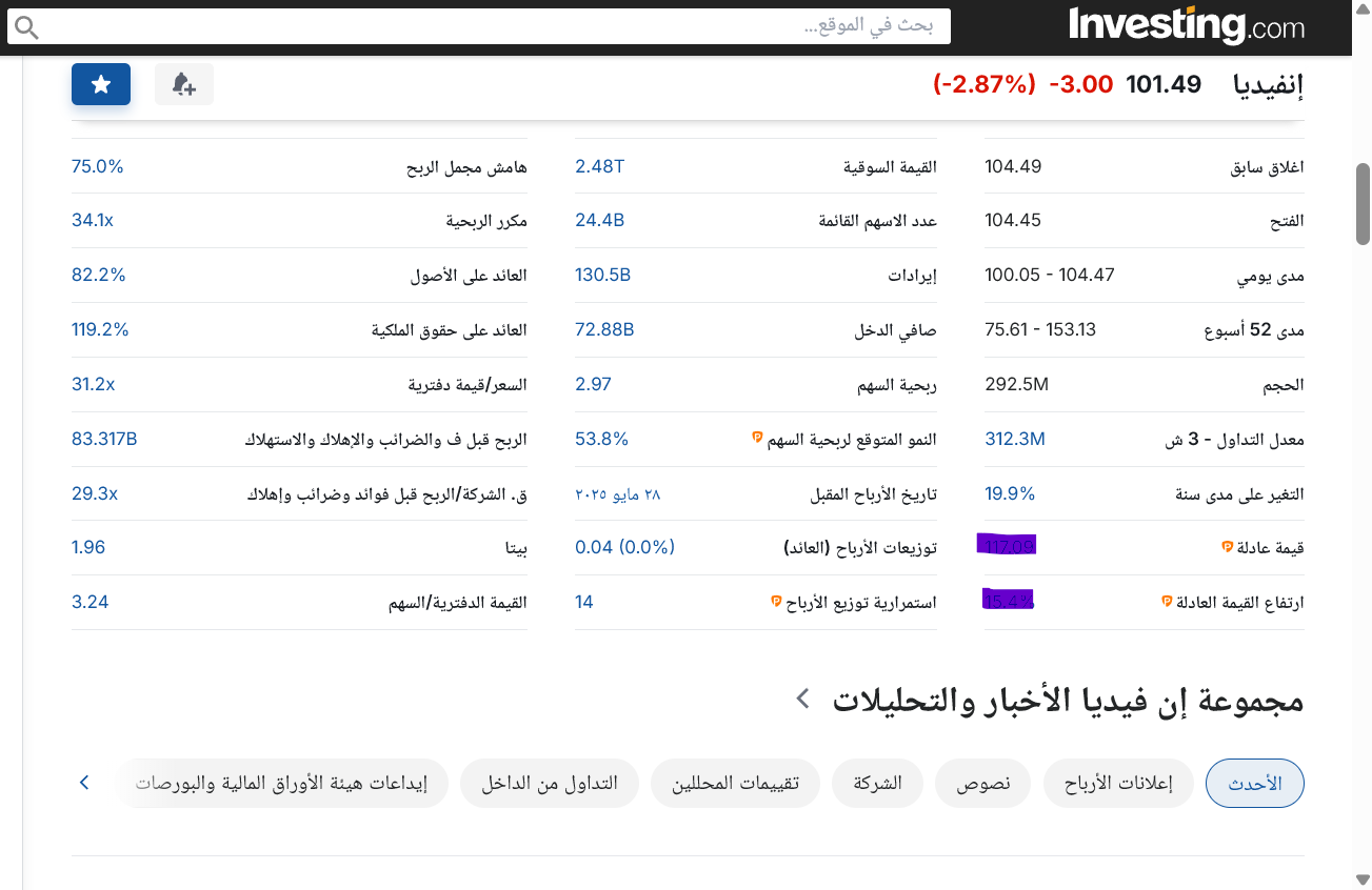 انفيديا